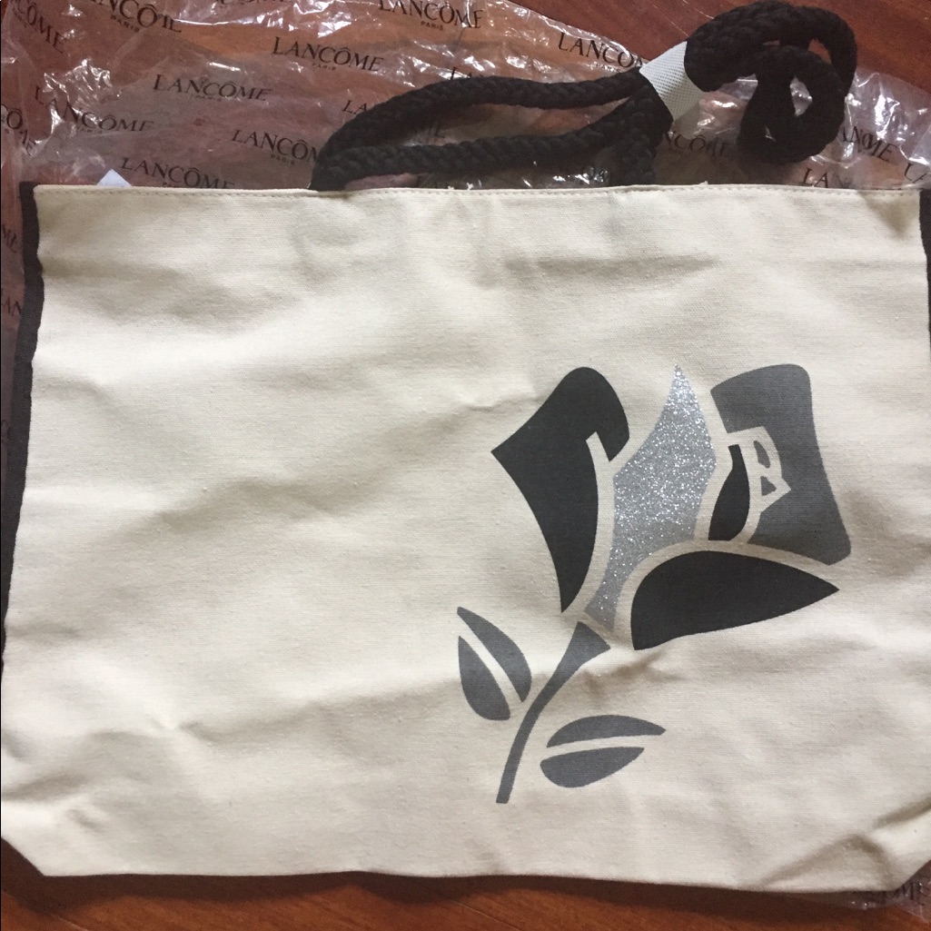 Brand New Lancme Paris Canvas Bag